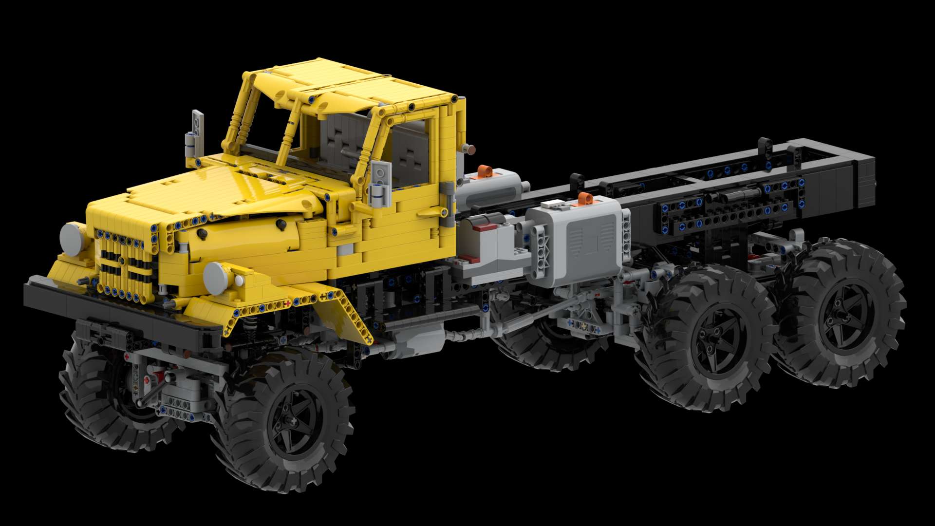 Lego Technic MOC Kraz255b_v2