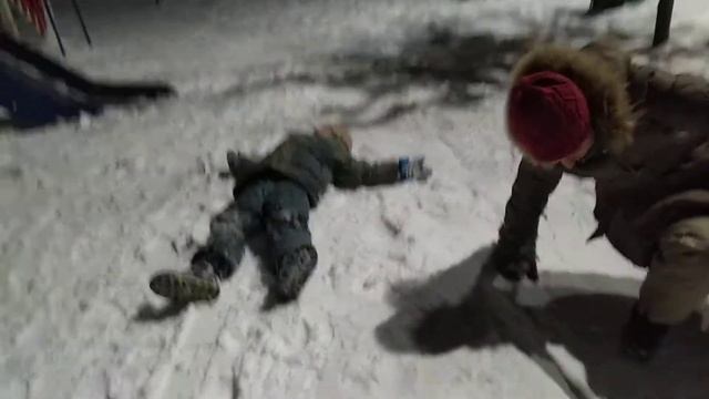 С горки на ледянке Январь 2021 смотреть онлайн