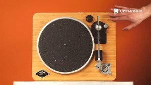 Обзор винилового проигрывателя Marley Stir It Up Wireless EM-JT002-SB | Ситилинк