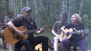 Сергей Антонов и Ольга Залесская."А я еду за туманом". Ю. Кукин