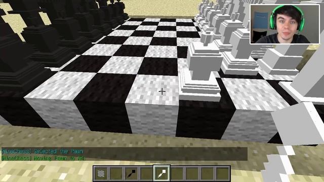 ШАХМАТЫ! Мини-Игра! - Minecraft (Обзор Мода) смотреть онлайн