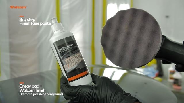 Walcom Polishing System // Correcting and Removing Minor Spray Paint Defects смотреть онлайн