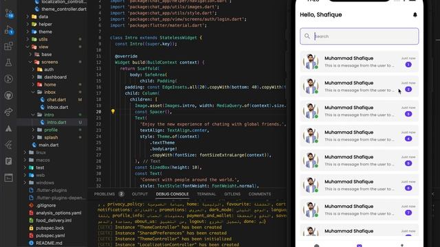 Modern Flutter Chat App UI Design | Chat App | Flutter