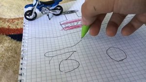 Как нарисовать мотоцикл? Гайд.