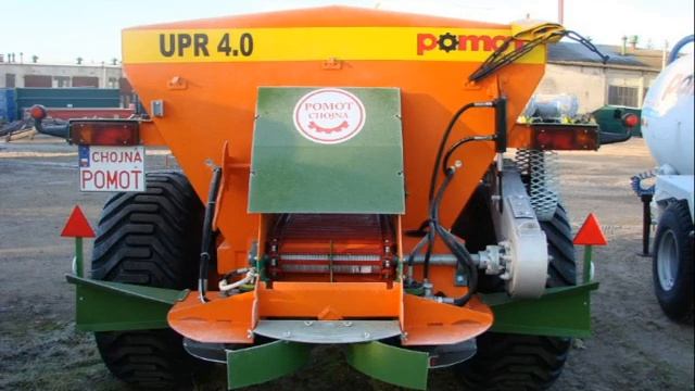 MIX POMOT UPR-4 Прицеп-разбрасыватель 1-осный смотреть онлайн