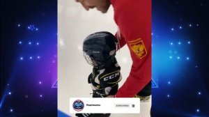 Двухлетний сын Александра Овечкина и Настасии Шубской дебютировал на льду