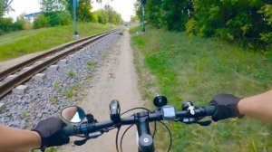 Просто катаюсь по городу на велосипеде