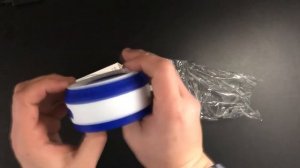 Видео обзор: Кружка туристическая (складная/силиконовая). Цвет: синий