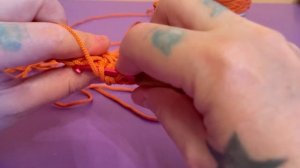 Узор Паркет крючком поворотными рядами. Секрет вязания первого ряда