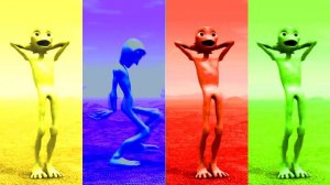 Alien dance VS Funny alien VS Dame tu cosita VS Funny alien dance VS Green alien dance VS Dance son