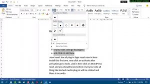 how to remove bullets and numbering in word