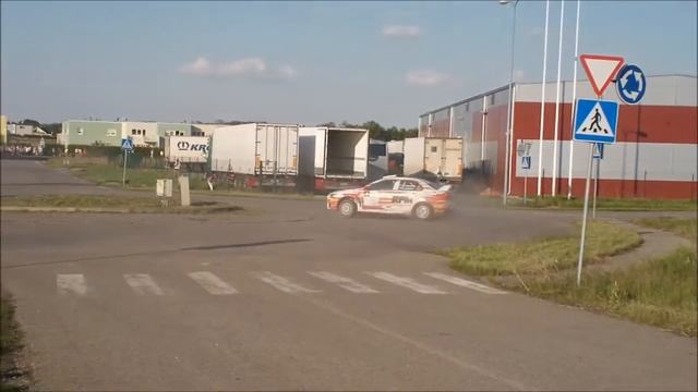 2014 Harju Rally-1st place-Alexey Lukyanuk-Alexey Arnautov Mitsubishi Lancer Evo X - Group N4 HD