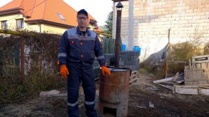 бочка,заводик по сжиганию мусора