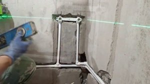 Разводка труб в ванной комнате