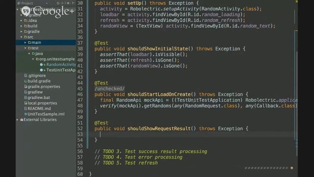 Как перестать волноваться и полюбить Unit-тесты в Android-приложениях смотреть онлайн
