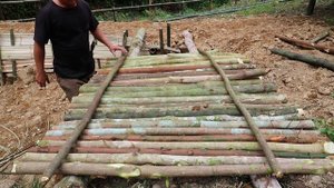 Build A Fish Pond & Primitive Way Of Supplying Water: Survival Alone In The Rainforest | EP.70