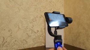 ОБЗОР Gimbal ZWN S5B 3-х осевой ручной шарнирный стабилизатор Для iPhone X Samsung