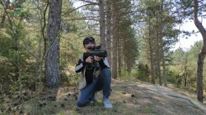 Лазертаг игра над Бахчисараем в лесу! Лазертаг Клуб Commando!