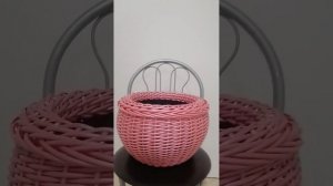 Кашпо пузатик, розовый 12 л.