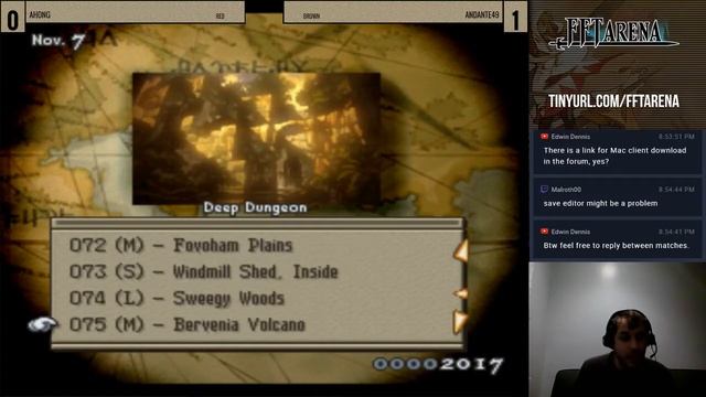 FFT Arena AI Tournament Season 6 Round 3 Match #37 - Ahong vs Andante49 смотреть онлайн