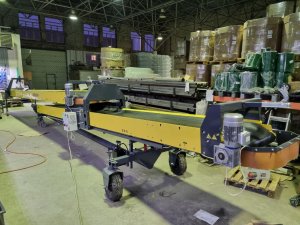 ТЛР-16-Э (Г)	Транспортер ленточный раздвижной от 13 до 16м гидравлический или электрический привод