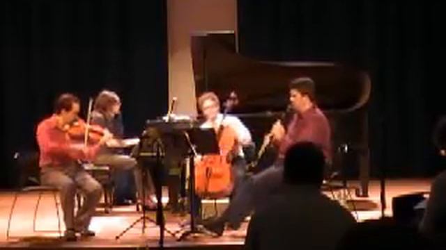 Wild Horses for violin clarinet cello and piano