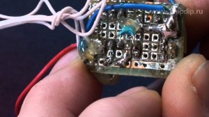 Простая мигалка на светодиодах «Пиранья»