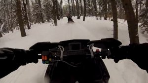 2018 Polaris Switchback XCR 600 new trail to Little John rd