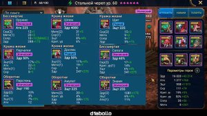 Стальной череп гайд Raid Shadow Legends 5 и 6 Клан Босс.