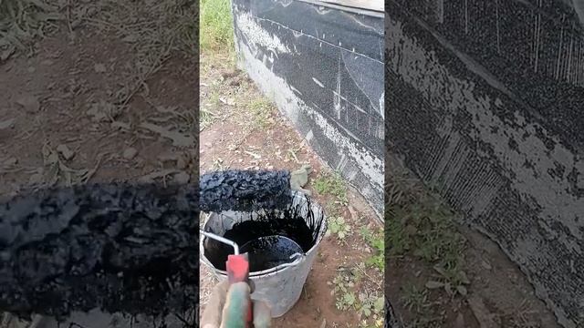 Приготовление битумной мастики