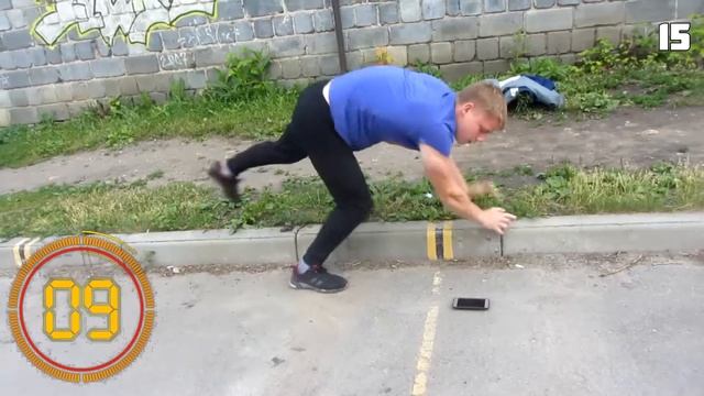 ОТЖИМАНИЯ С ЗАПРЫГИВАНИЕМ НА МАКСИМУМ ЗА 30 СЕКУНД / СМОЖЕШЬ БОЛЬШЕ?! смотреть онлайн