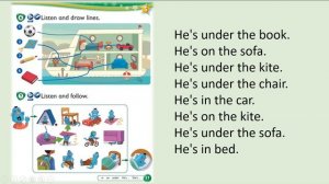 Kid's Box Starter - Unit 5 - My House - 7 - Listen and follow.