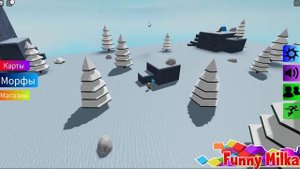 Шлёпа Снежная Карта ОБНОВЛЕНИЕ 21 морф, Где найти снеговика? Roblox Find The Floppa Morphs SNOW MAP