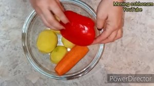 Домашний Куриный суп. // Qaynatma shorva