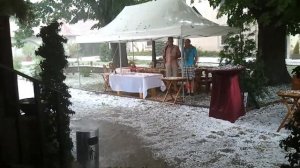 Hagel in Pfaffstätten