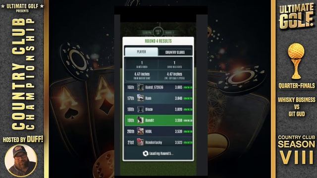Ultimate Golf Country Club Championships 8 Quarter Final WB vs Git Gud смотреть онлайн