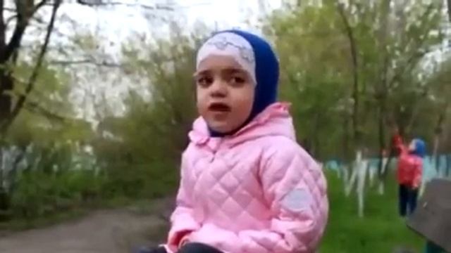 Девочка мусульманка, Альхямдулиллаh!.
