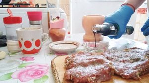 Ростбиф из говядины,вырезка,в духовке.