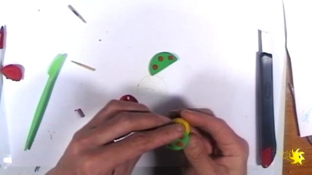 Sarı Böcək. Plastilin. (II hissə) | Желтый жук из пластилина |Yellow beetle. Plasticine смотреть онлайн