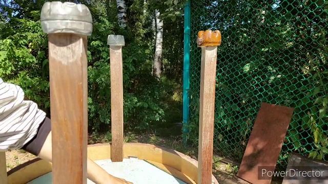 Посмотрите, какой замечательный набор мебели для сада, можно сделать из того, что хотели выкинуть.! смотреть онлайн