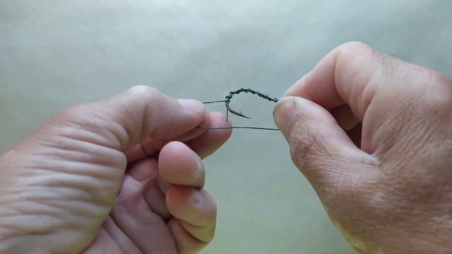 Один из самых лучших рыболовных узлов для крючка. Snell knot. смотреть онлайн