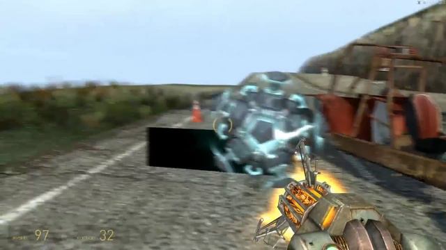 Half Life 2 Полное Прохождение #16 Езда с Препятствиями