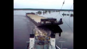 ⚓ Буксировка состава река Конда РТ 665 проект 1741А