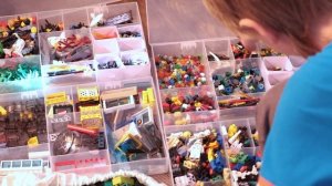 Как хранить лего наборы?  Организация и система хранения Lego деталей.