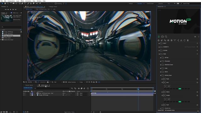 Infinite Zoom - Free After Effects presets [Motion Bro] смотреть онлайн