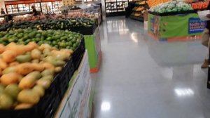 Обзор супермаркета  Walmart.  Мексика. Канкун. В США через Мексику.