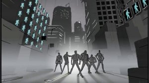 NEW YORK NEW YORK BY GRANDMASTER FLASH AND THE FURIOUS FIVE ANIMATIC-"BIG CITY OF DREAMS"