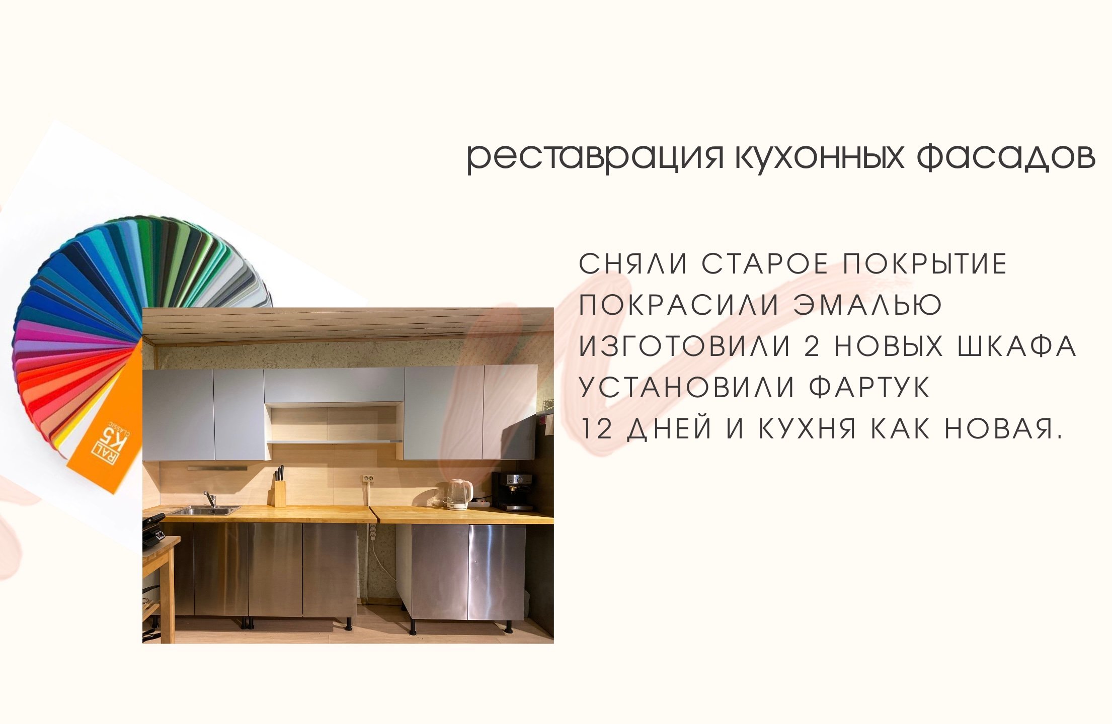 Реставрация кухни