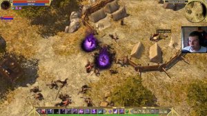 Soulvizier AERA: демонстрация умений оккультиста и охоты. [Titan Quest: моды]