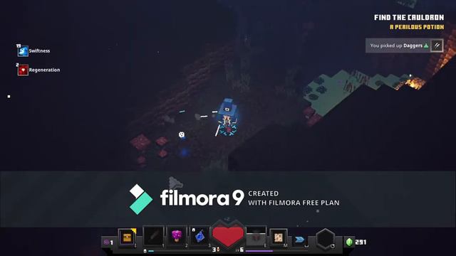 Minecraft Dungeons Soggy Swamp gameplay. RUSH Gamer XXX. смотреть онлайн